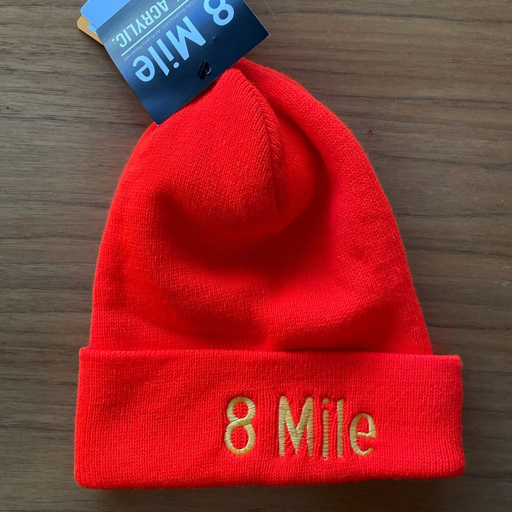 Carhartt 8 Mile / Mom's Spaghetti collectible beanie in orange - NWT